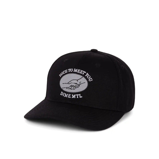 Dime Greetings Full Fit Cap, black