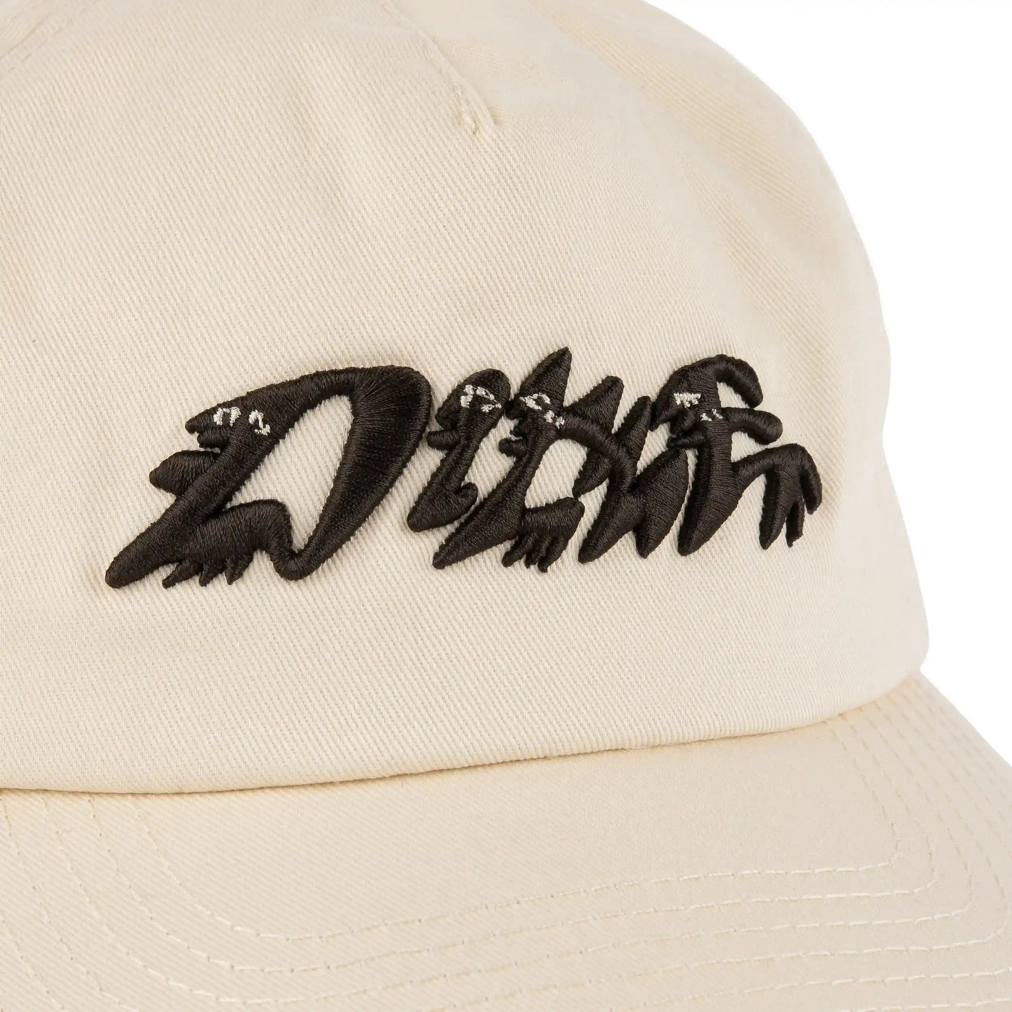 Dime Happy Worker Cap, cream - Tiki Room Skateboards - 3