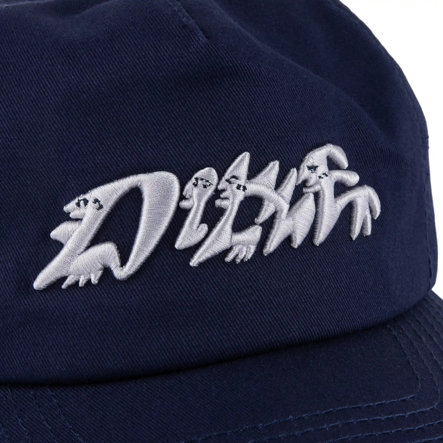 Dime Happy Worker Cap, navy - Tiki Room Skateboards - 3