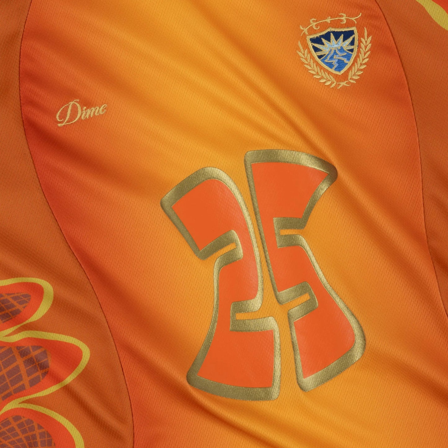 Dime Holy Flame Jersey, hell fire - Tiki Room Skateboards - 4