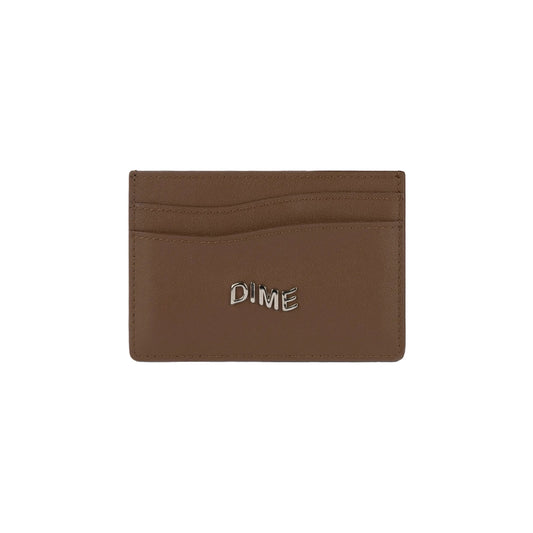 Dime Leather Cardholder, brown - Tiki Room Skateboards - 1