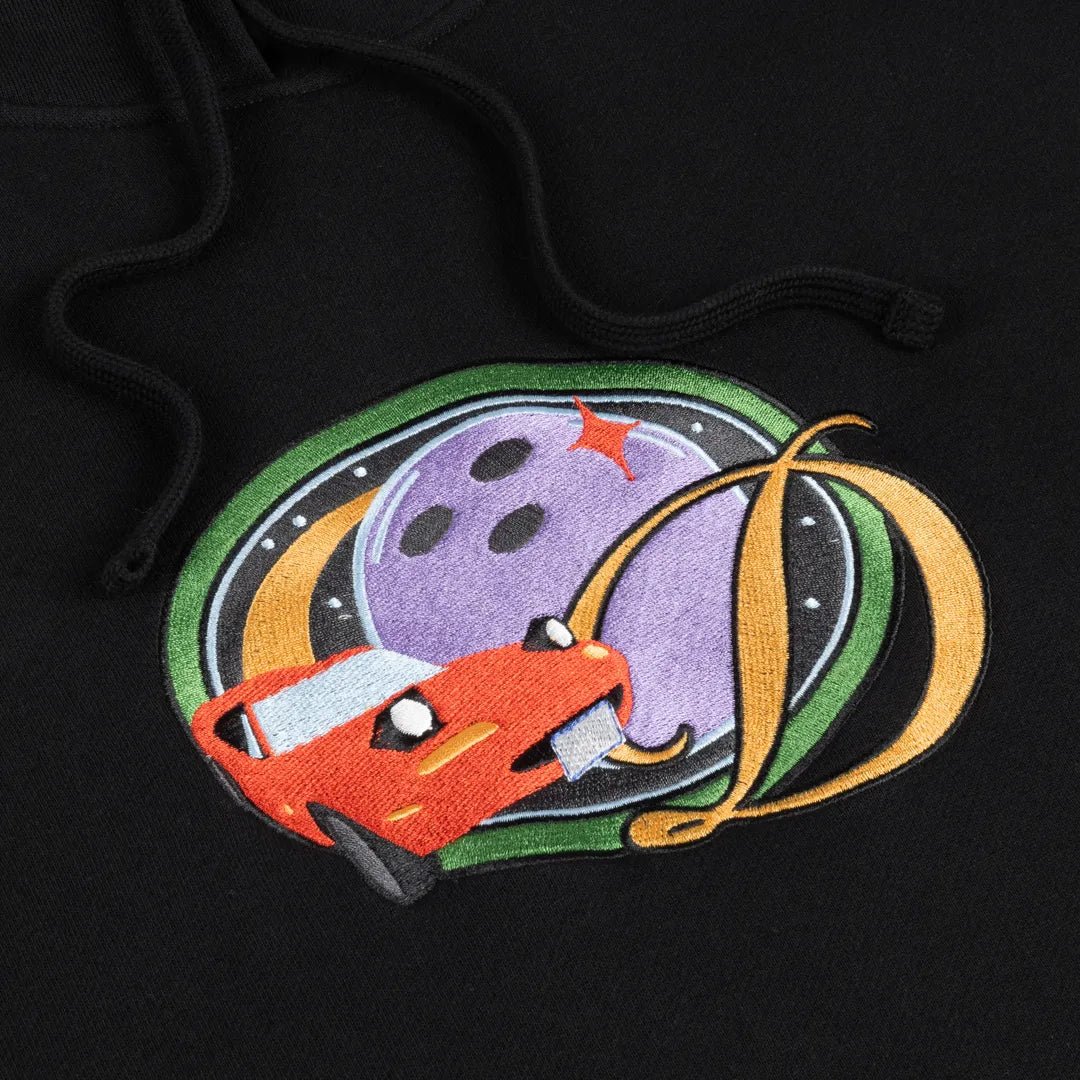 Dime Miata Hoodie, black - Tiki Room Skateboards - 2