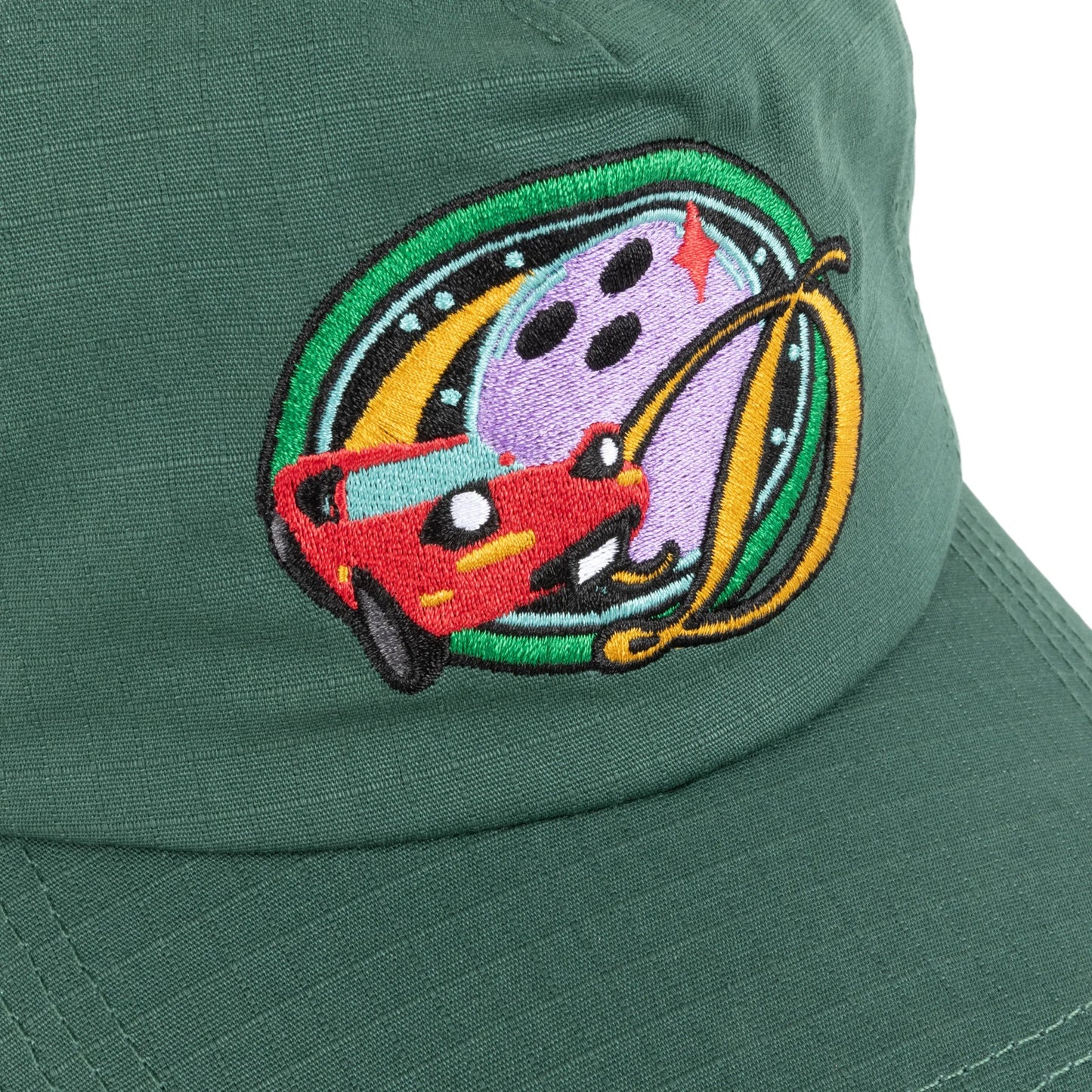 Dime Miata Worker Cap, emerald green - Tiki Room Skateboards - 2