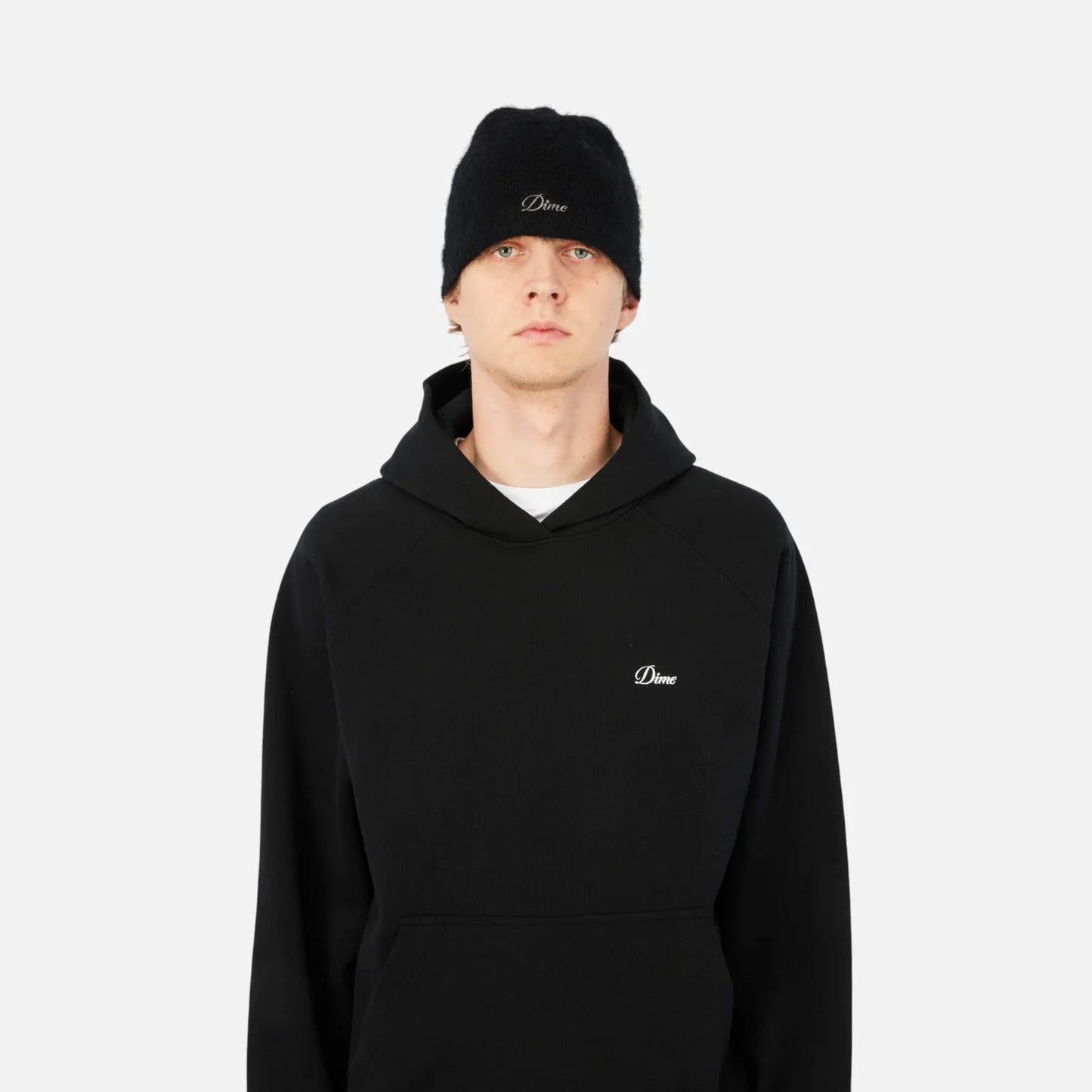 Dime Mohair Skully, black - Tiki Room Skateboards - 2