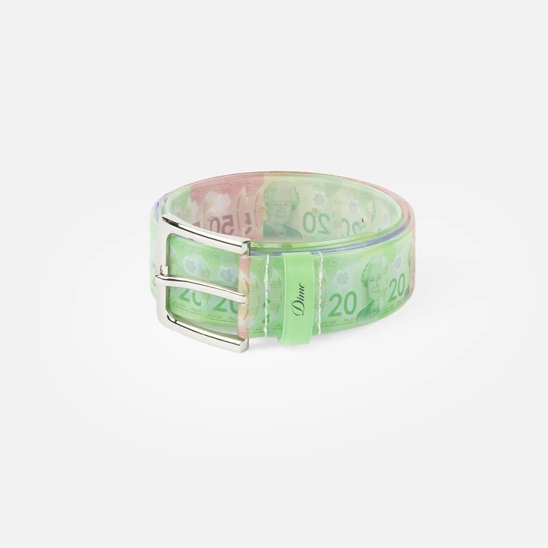 Dime Money Spread Belt, cad - Tiki Room Skateboards - 1