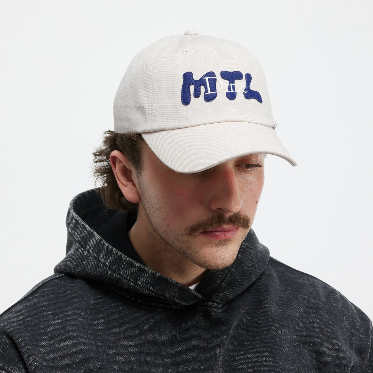 Dime MTL Low Pro Cap, rice - Tiki Room Skateboards - 4