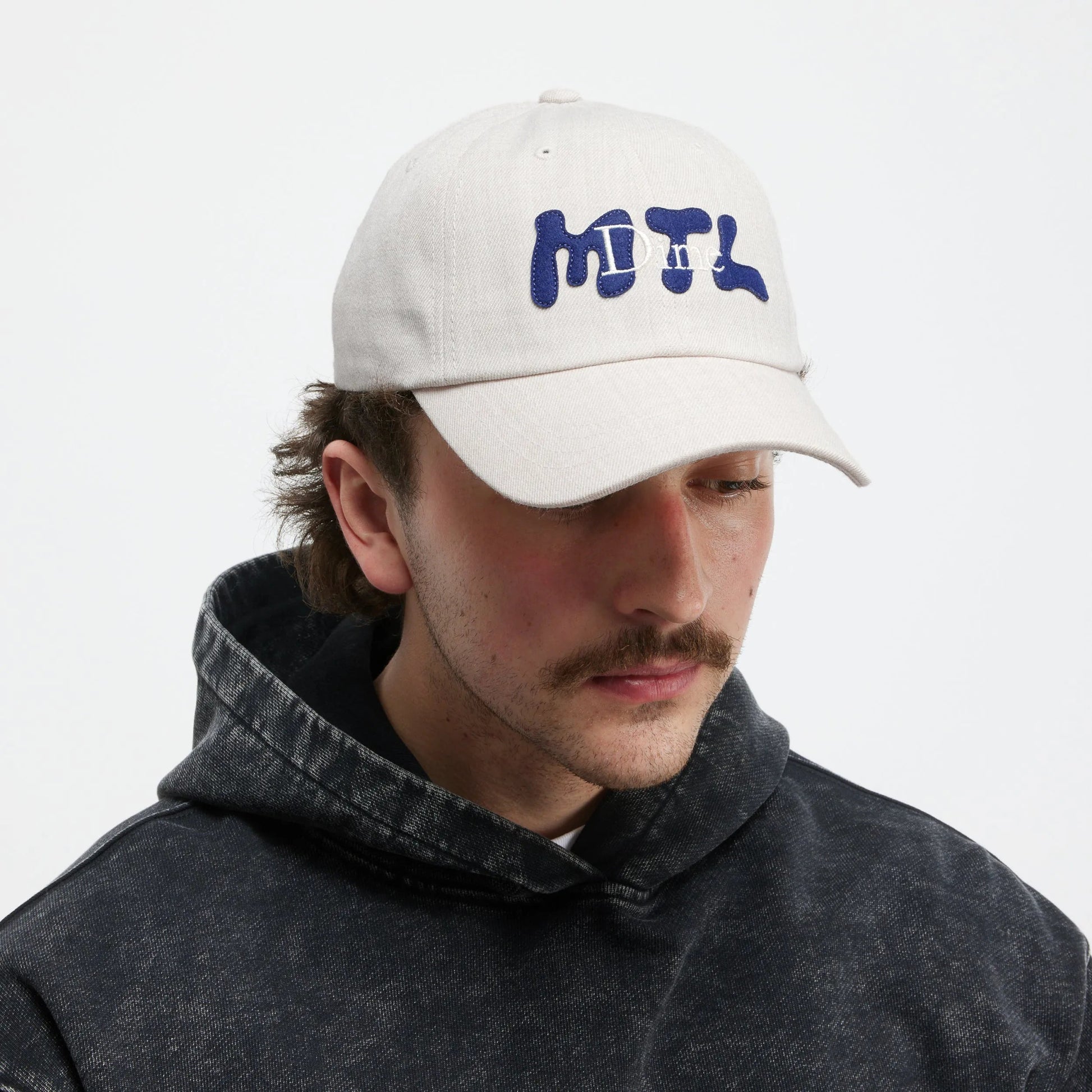 Dime MTL Low Pro Cap, rice - Tiki Room Skateboards - 4