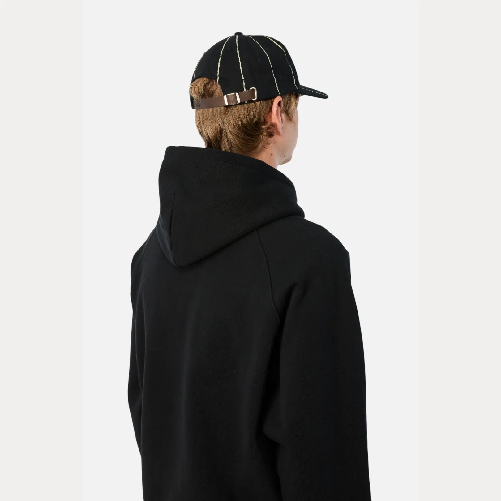 Dime Pinstriped Worker Cap, black - Tiki Room Skateboards - 7