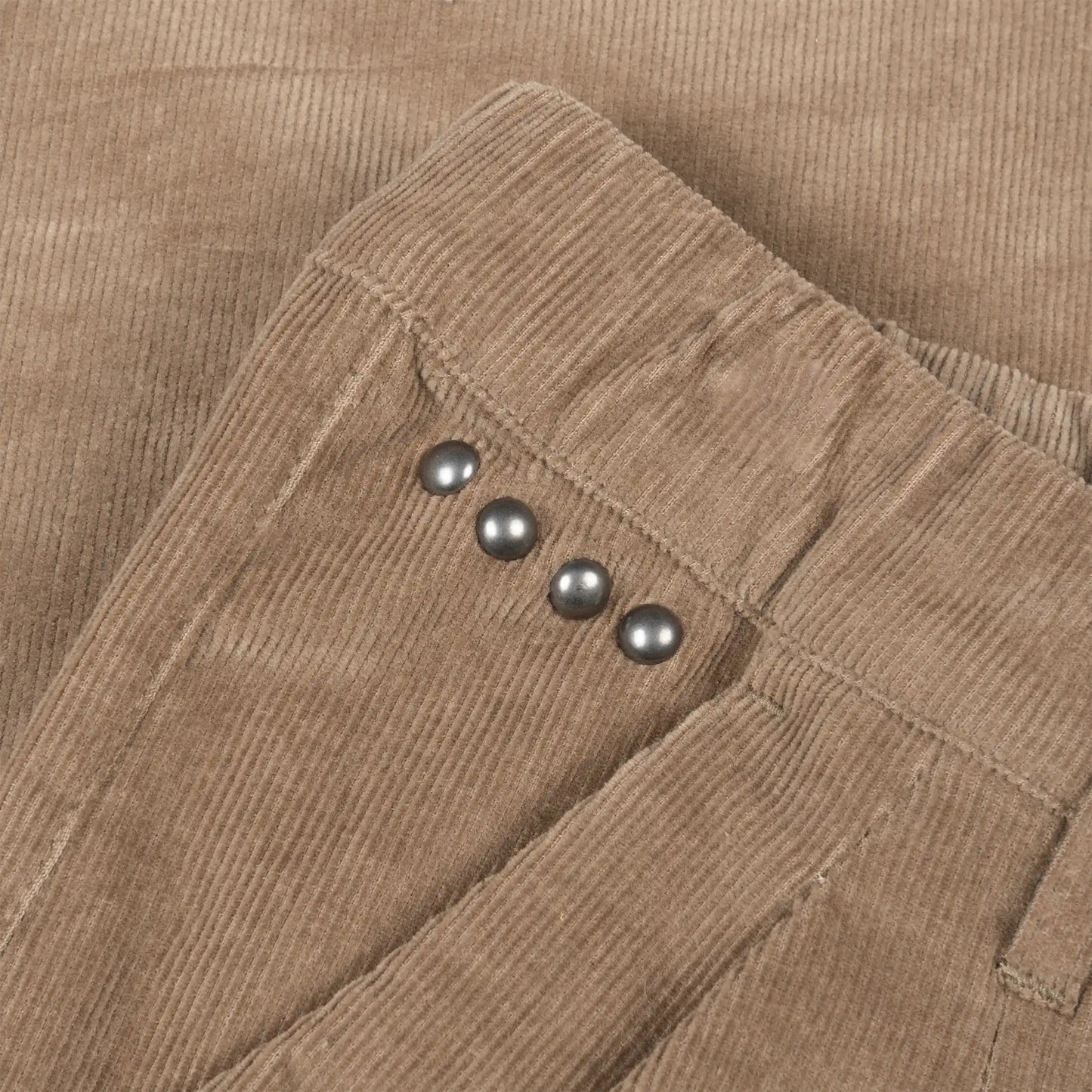 Dime Pleated Corduroy Pants, light brown - Tiki Room Skateboards - 4