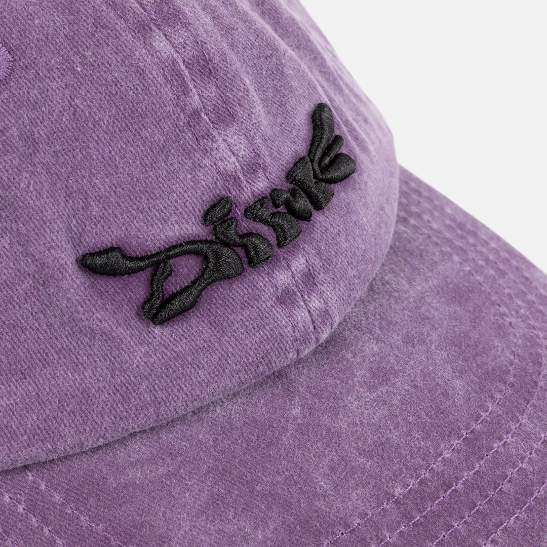 Dime Poster Low Pro Cap, lavender washed - Tiki Room Skateboards - 3