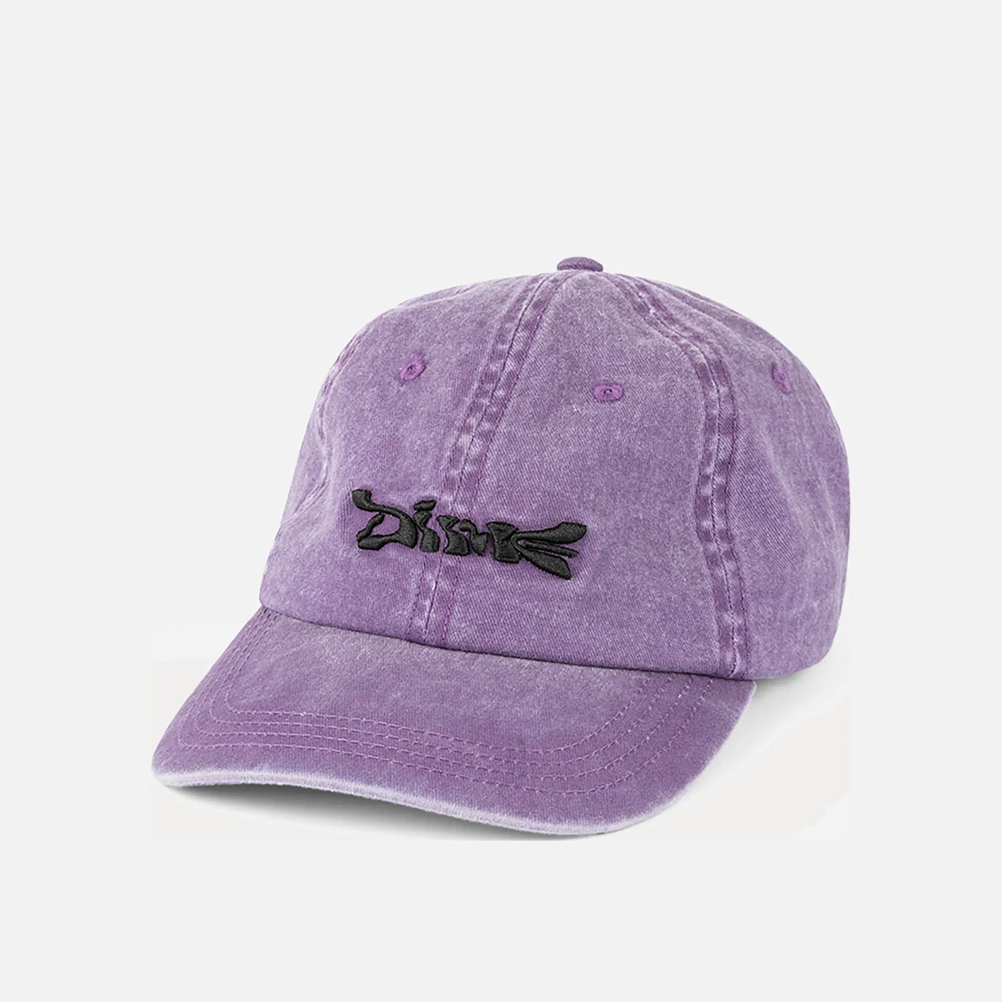 Dime Poster Low Pro Cap, lavender washed - Tiki Room Skateboards - 1