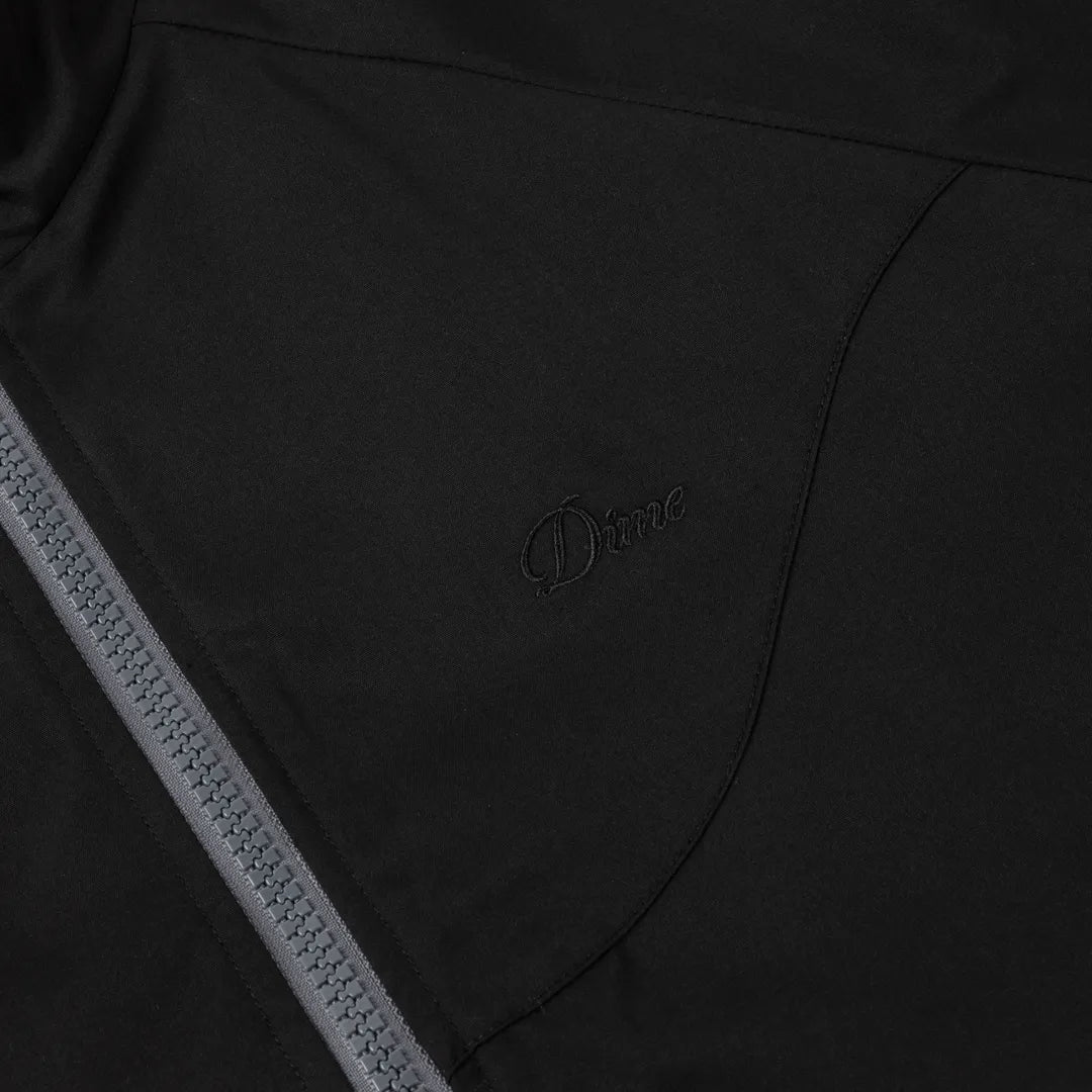 Dime Reversible Chilling Fleece, gray/black - Tiki Room Skateboards - 4