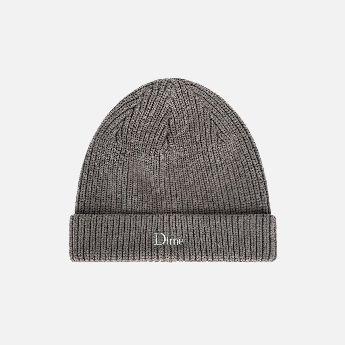 Dime Rib Fold Beanie, dark gray - Tiki Room Skateboards - 1