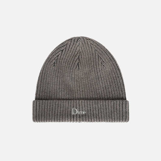 Dime Rib Fold Beanie, dark gray - Tiki Room Skateboards - 1
