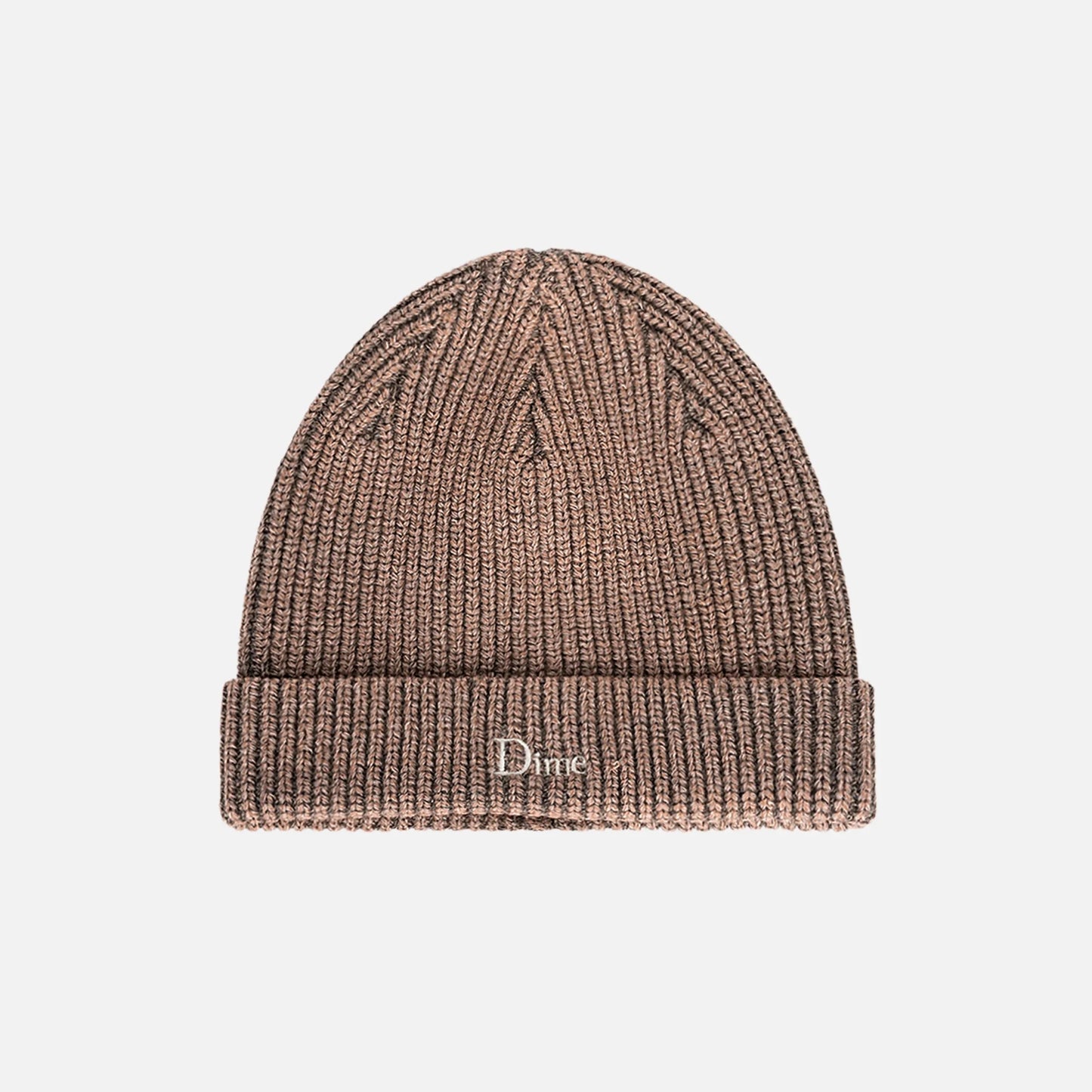 Dime Rib Fold Beanie, oak - Tiki Room Skateboards - 1