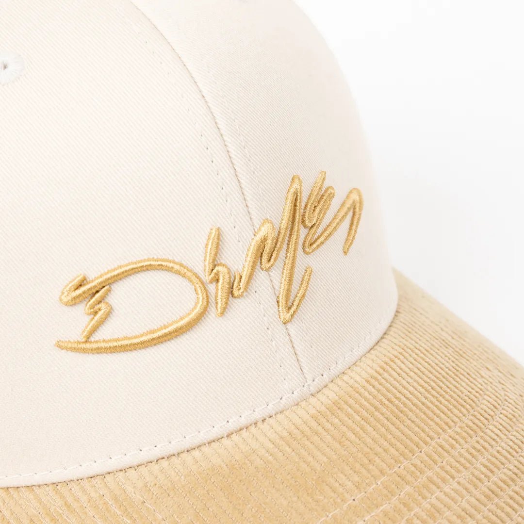 Dime Scribble Full Fit Cap, cream - Tiki Room Skateboards - 2