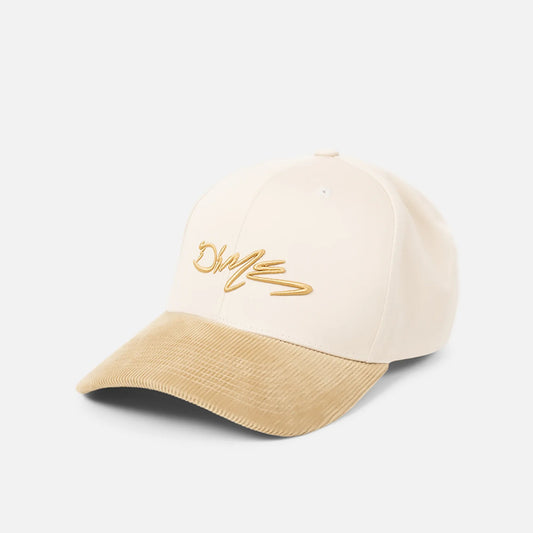 Dime Scribble Full Fit Cap, cream - Tiki Room Skateboards - 1