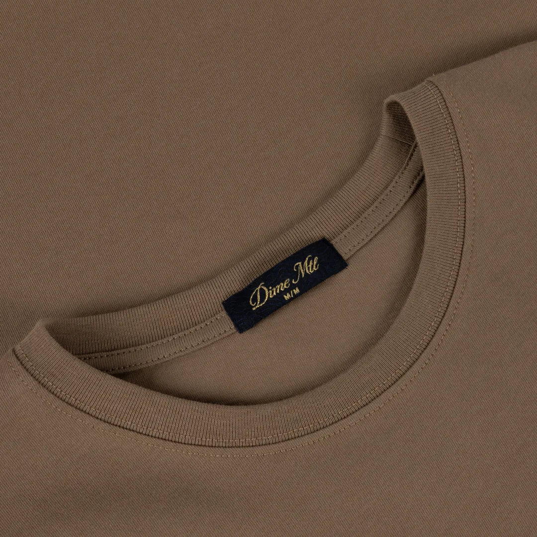 Dime Scribble T-Shirt, chocolate - Tiki Room Skateboards - 2