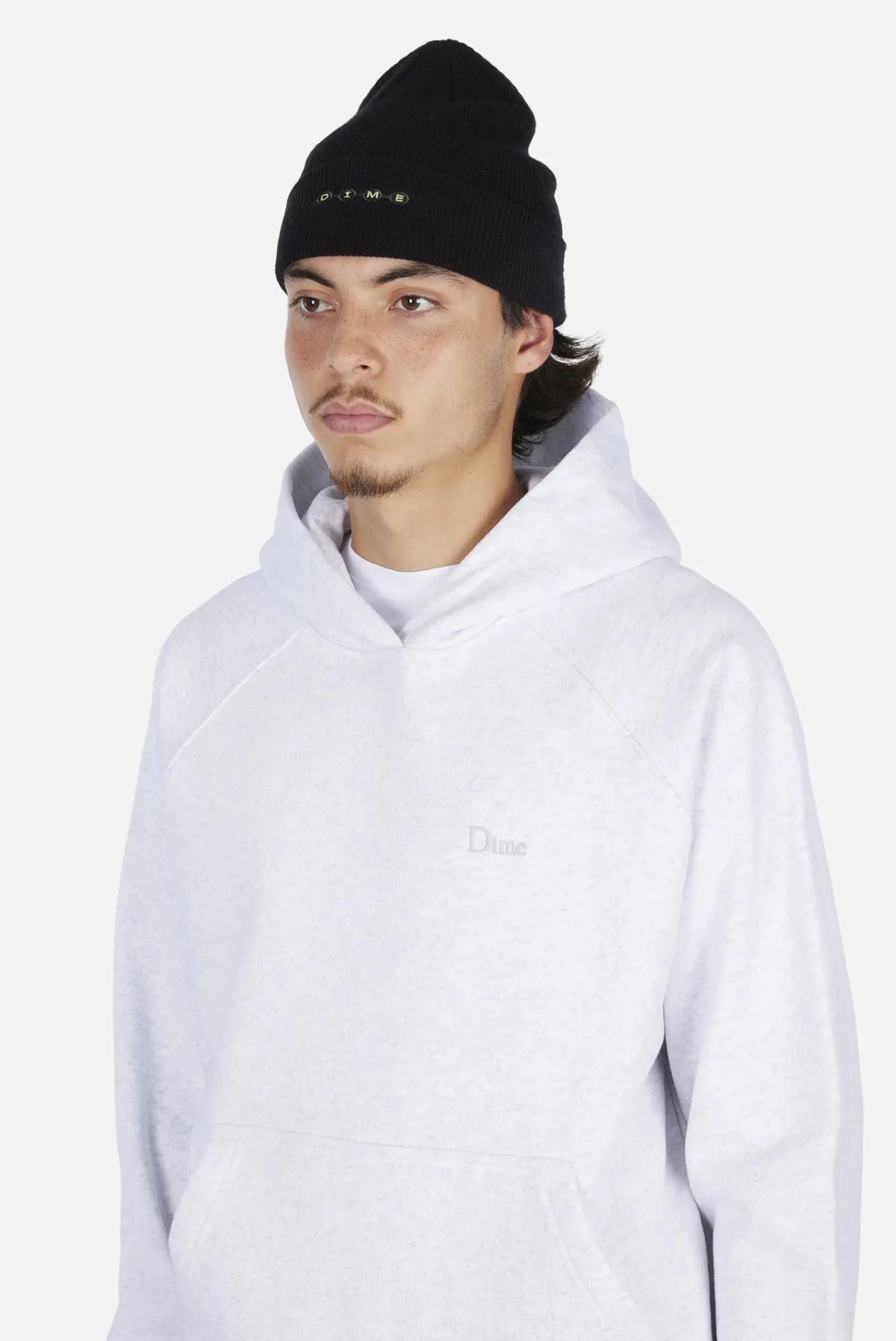 Dime Space Fold Beanie, black - Tiki Room Skateboards - 3