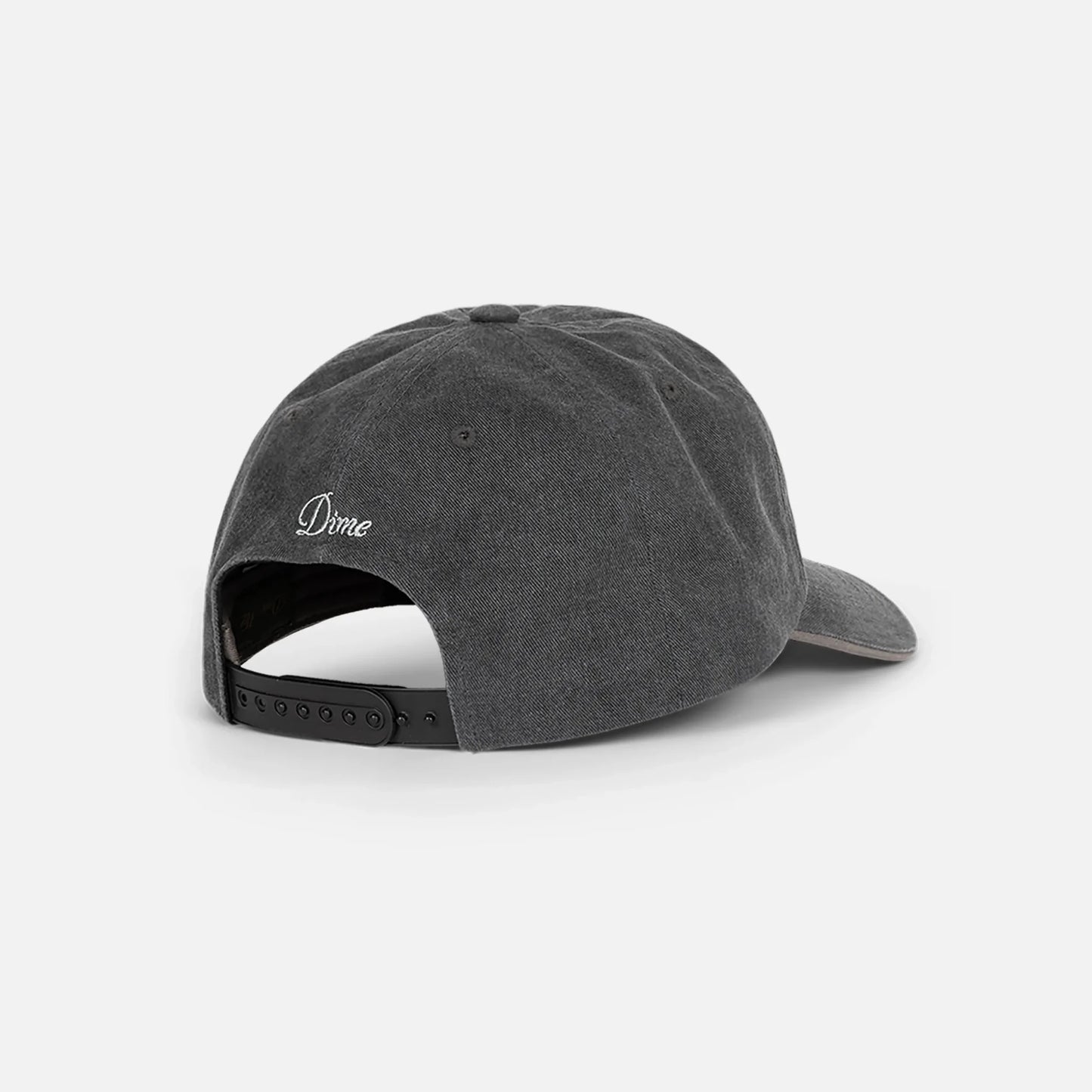 Dime Space Low Pro Cap, black washed - Tiki Room Skateboards - 2