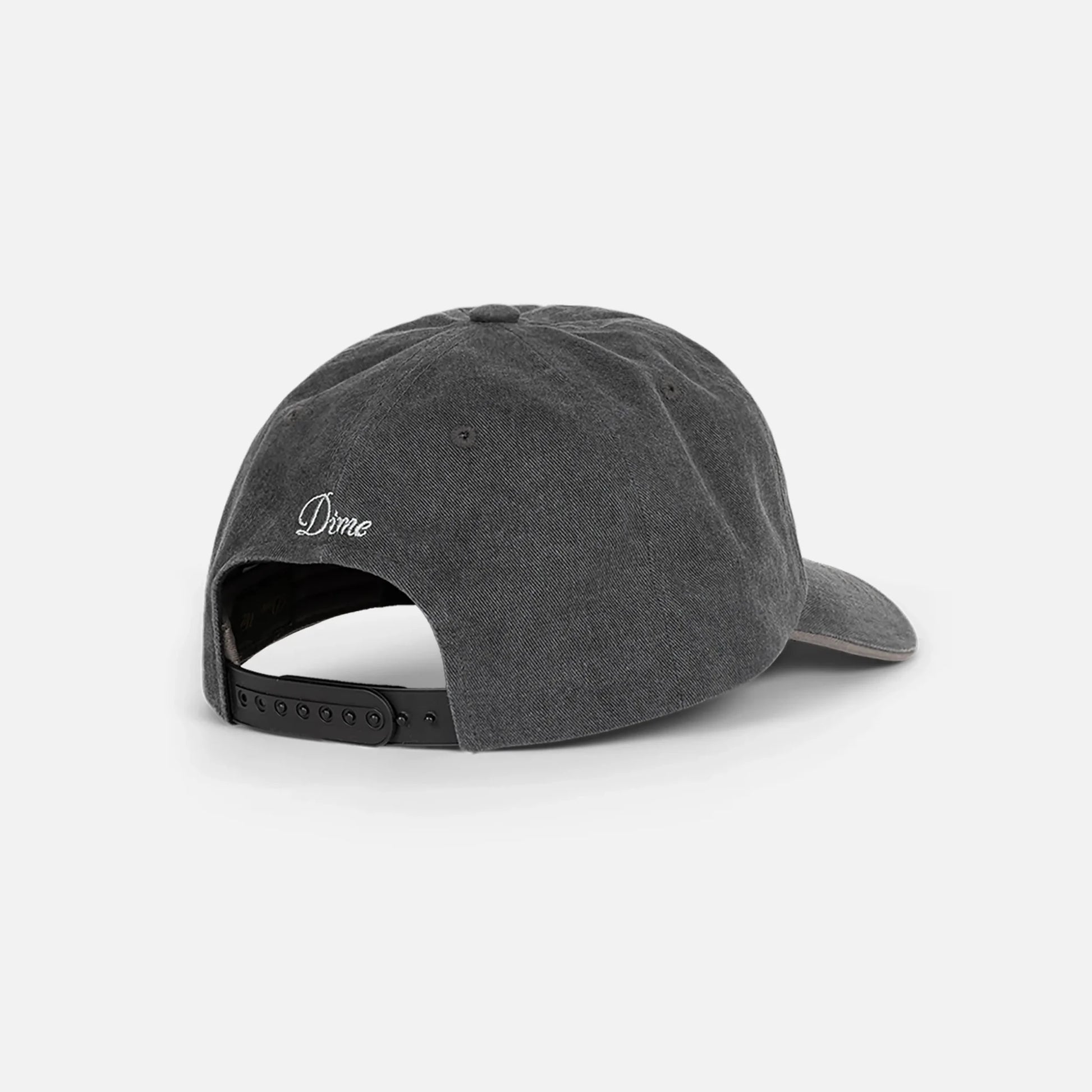 Dime Space Low Pro Cap, black washed - Tiki Room Skateboards - 2