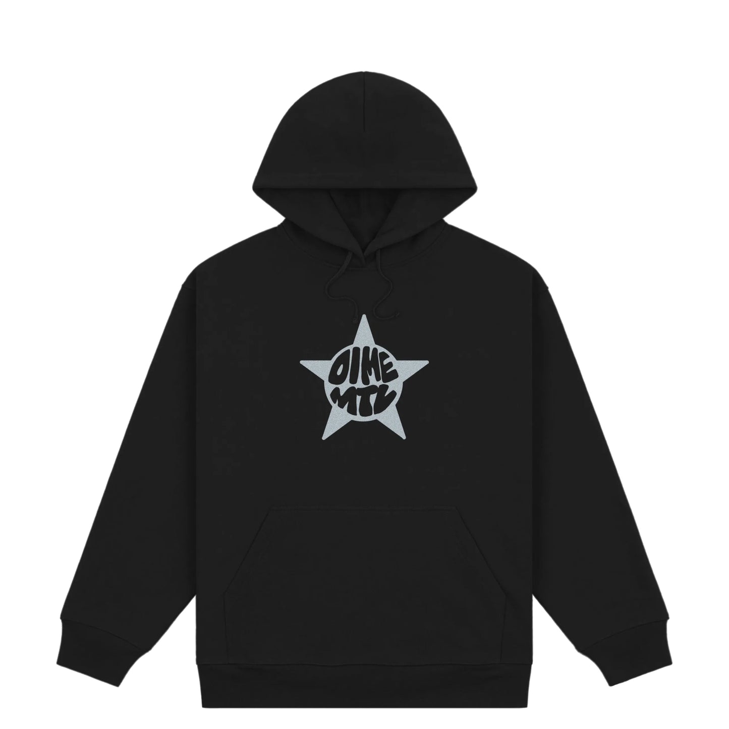 Dime Star Hoodie, black - Tiki Room Skateboards - 1