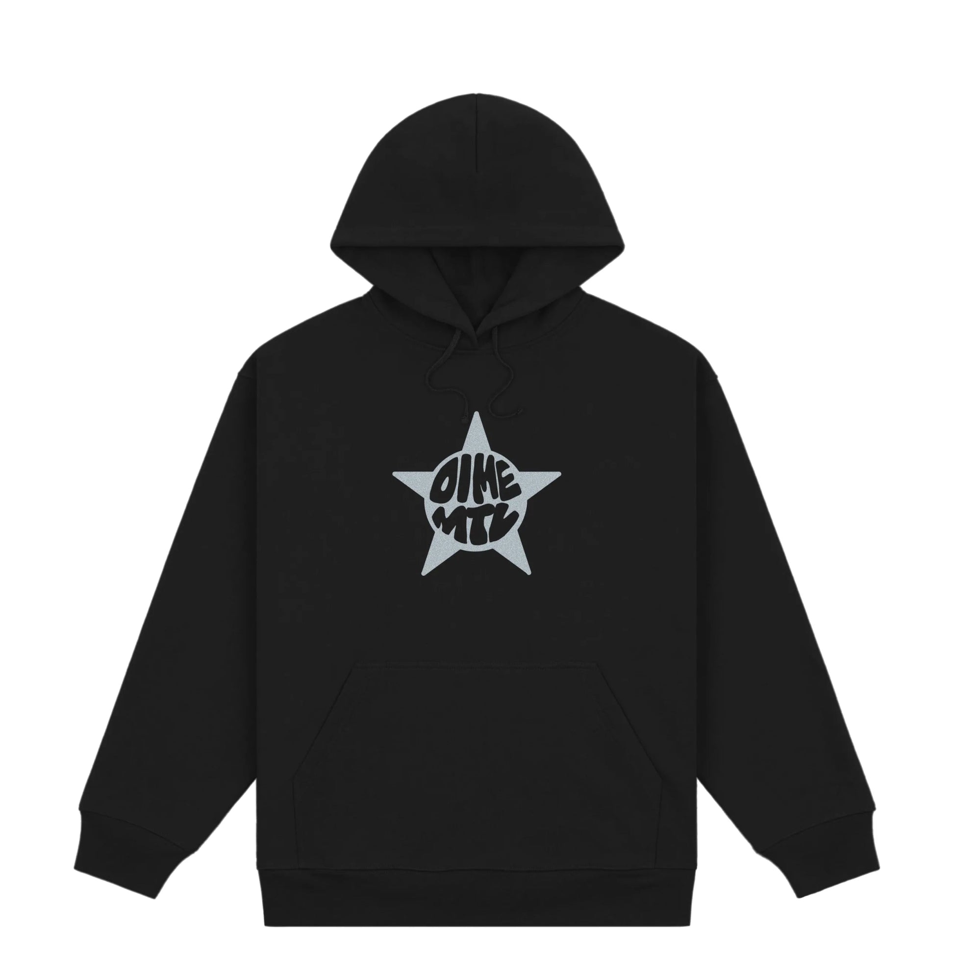 Dime Star Hoodie, black - Tiki Room Skateboards - 1