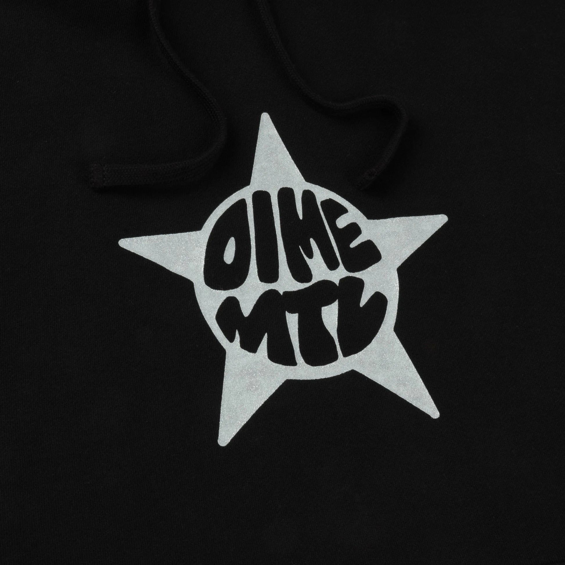Dime Star Hoodie, black - Tiki Room Skateboards - 2