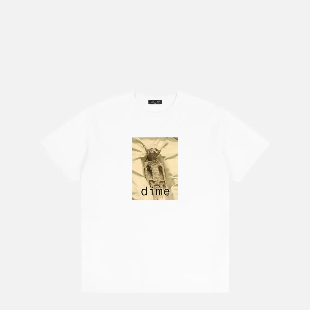 Dime Sunday T-Shirt, white - Tiki Room Skateboards - 1