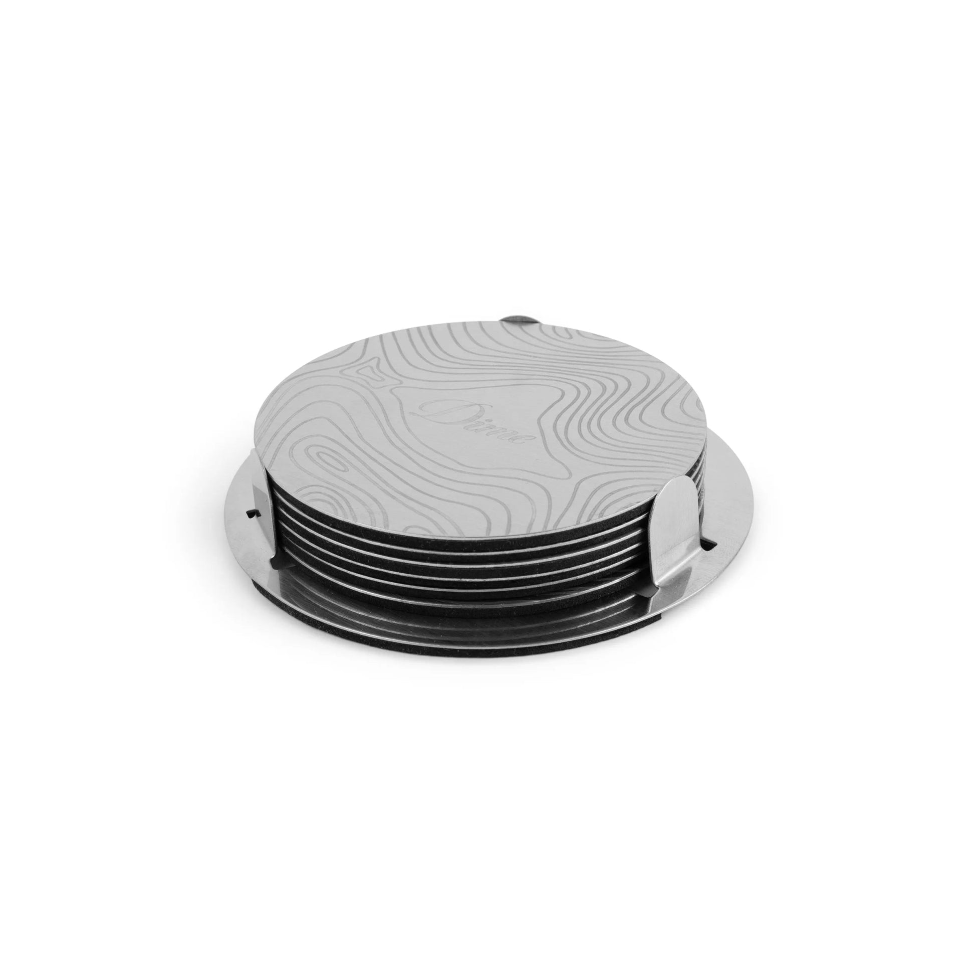 Dime Topo Coaster, stain less - Tiki Room Skateboards - 1