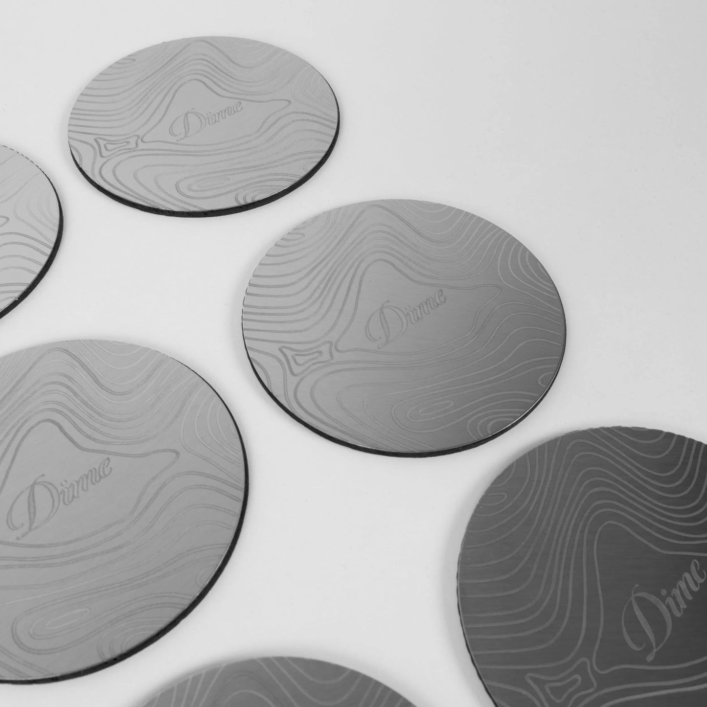 Dime Topo Coaster, stain less - Tiki Room Skateboards - 2