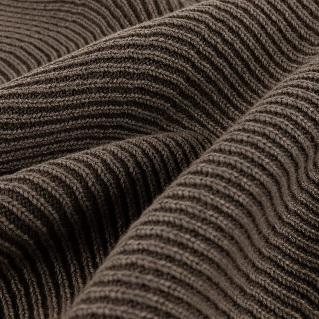 Dime Wave Knit Sweater, brown - Tiki Room Skateboards - 6