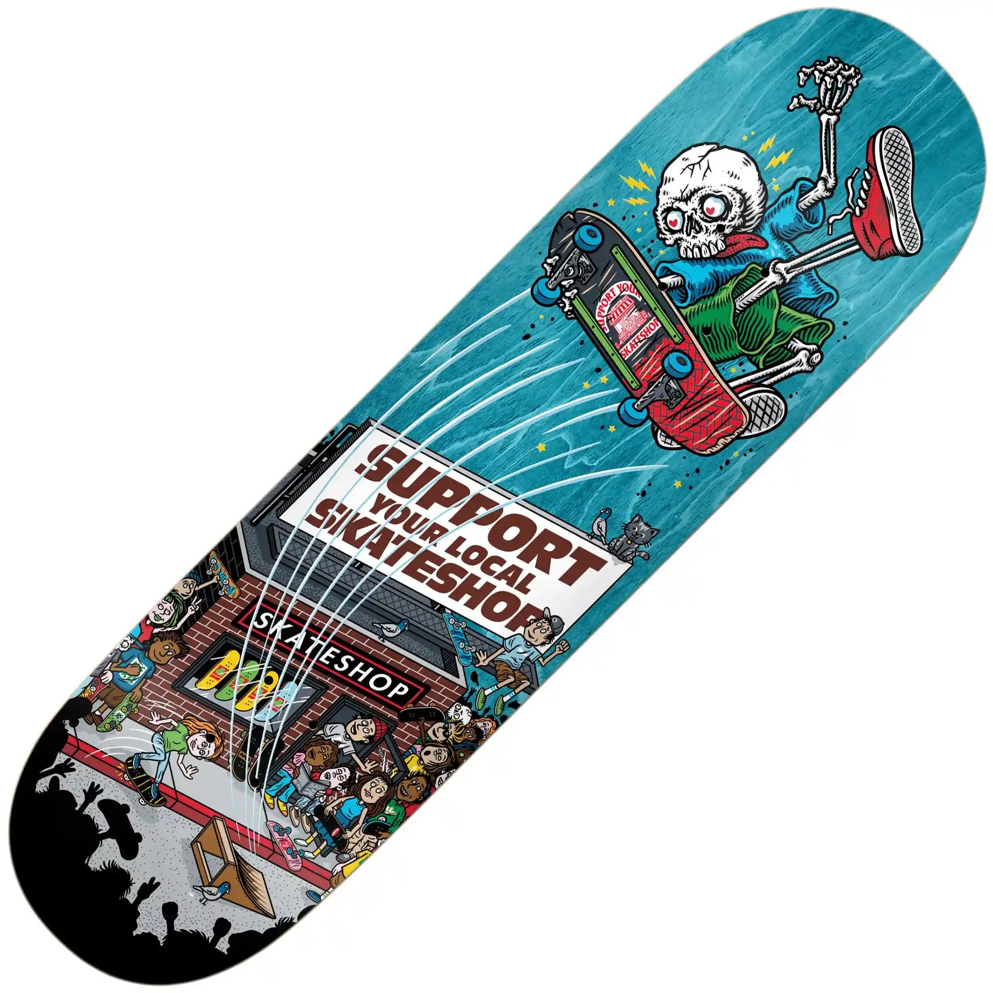 DLX SSD25 Shop Keeper Deck (8.25") - Tiki Room Skateboards - 1