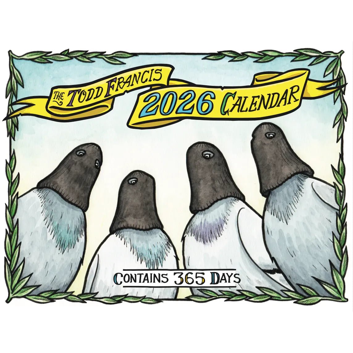 DLX Todd Francis 2026 Calendar - Tiki Room Skateboards - 1