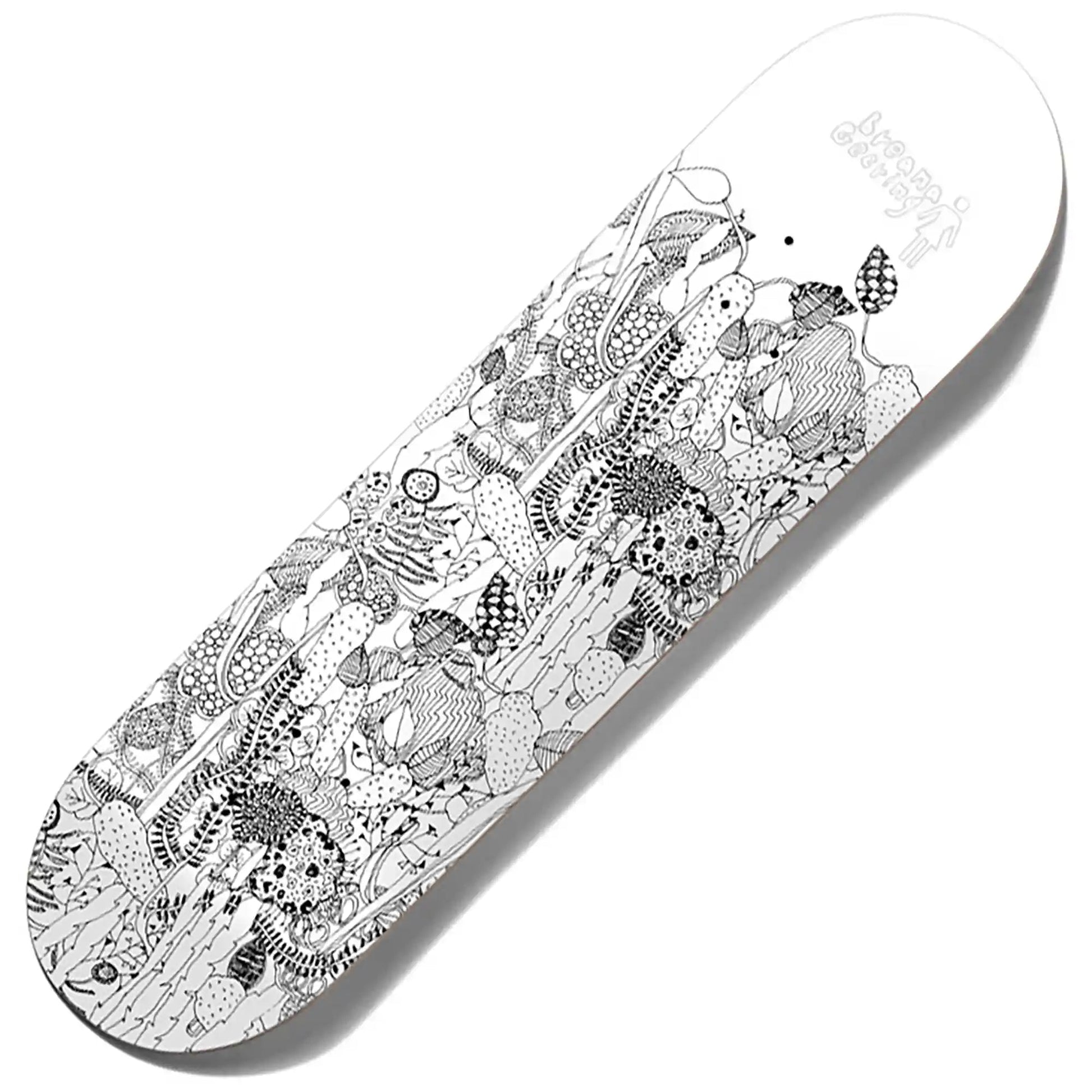 Girl Geering Susuki Method Deck (8.0") - Tiki Room Skateboards - 1