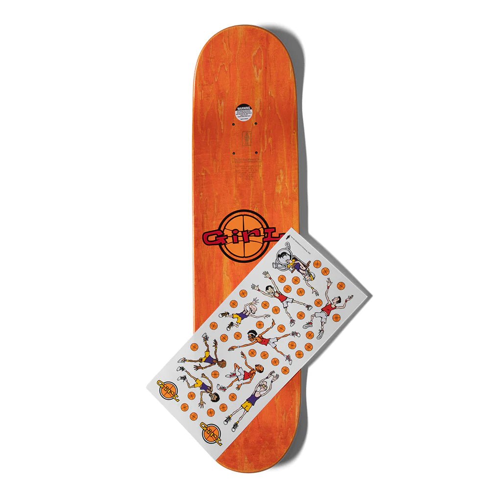 Girl Howard Fullcourt Twin Tip Deck (8.25") - Tiki Room Skateboards - 2