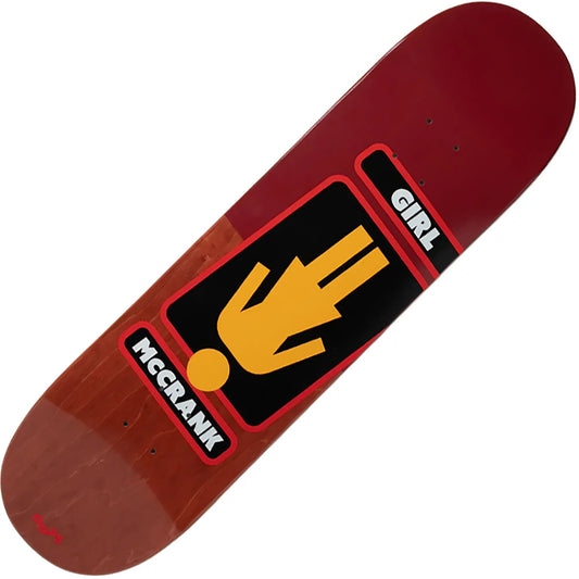 Girl Mccrank Oops Deck (8.25") - Tiki Room Skateboards - 1