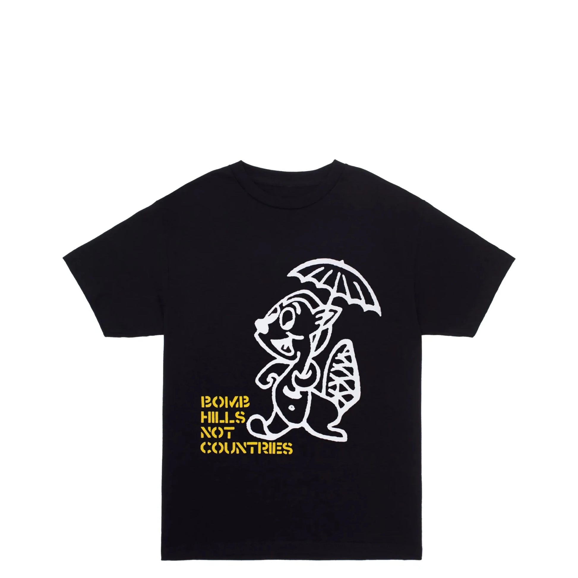 GX1000 Beaver Tee, black - Tiki Room Skateboards - 1