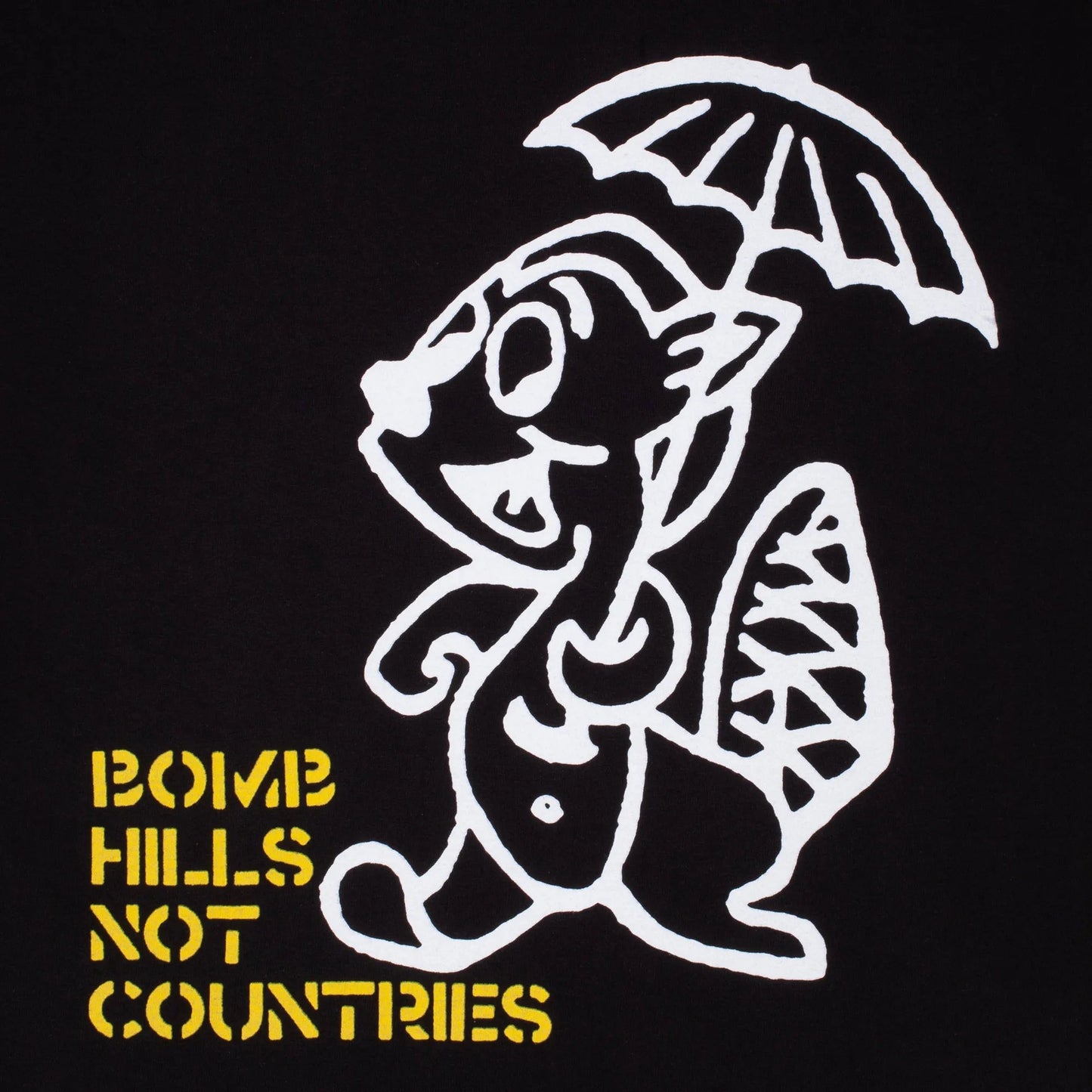 GX1000 Beaver Tee, black - Tiki Room Skateboards - 2
