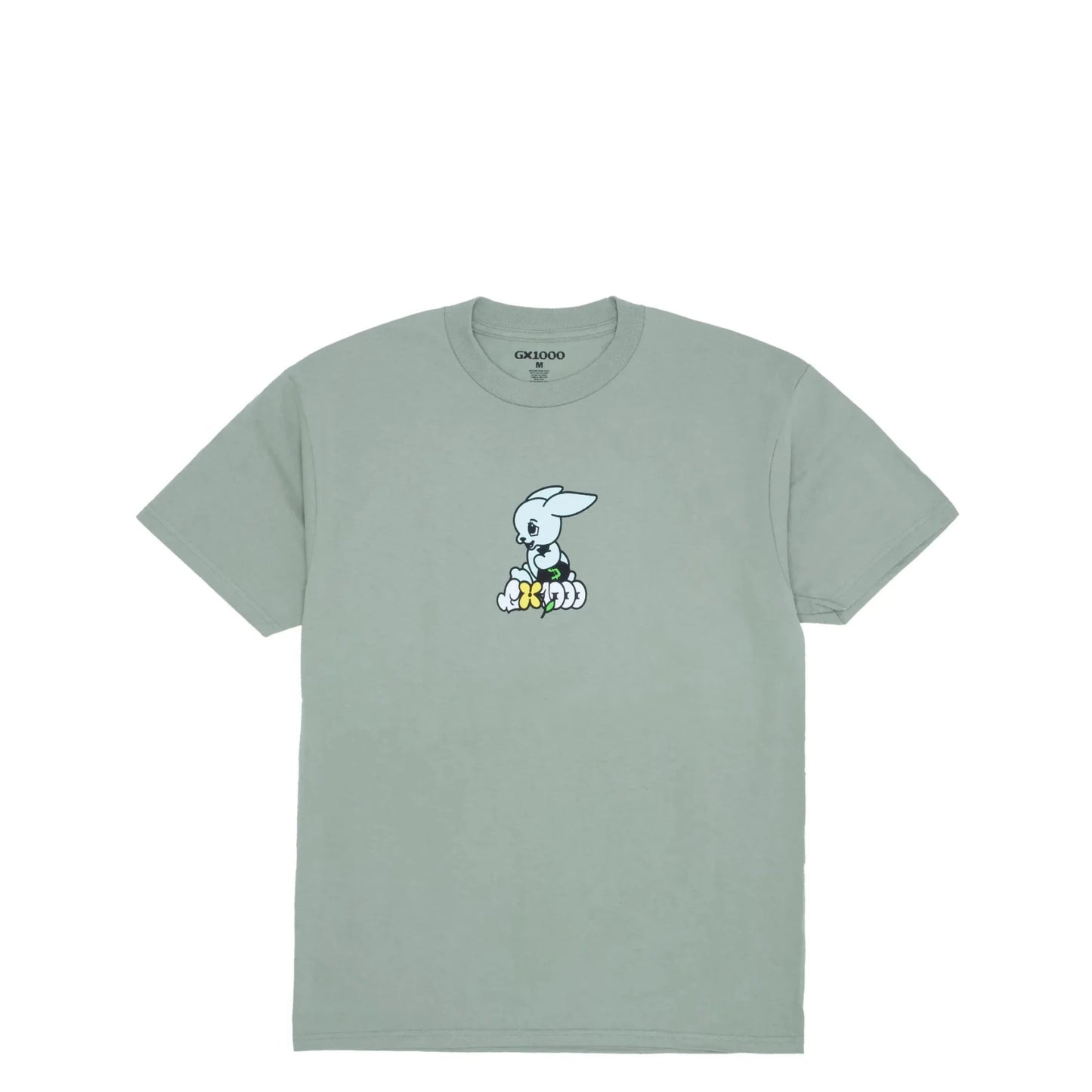 GX1000 Money Bunny Tee, cucumber - Tiki Room Skateboards - 1
