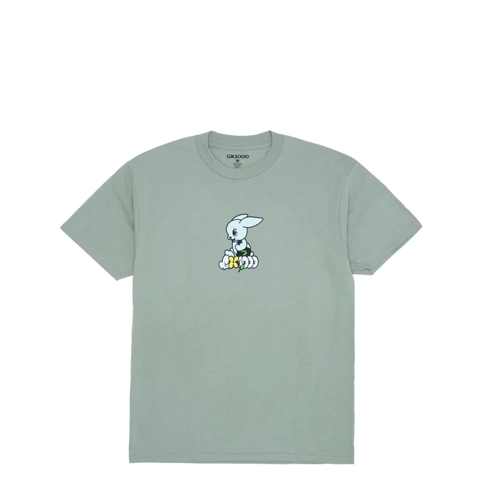 GX1000 Money Bunny Tee, cucumber - Tiki Room Skateboards - 1
