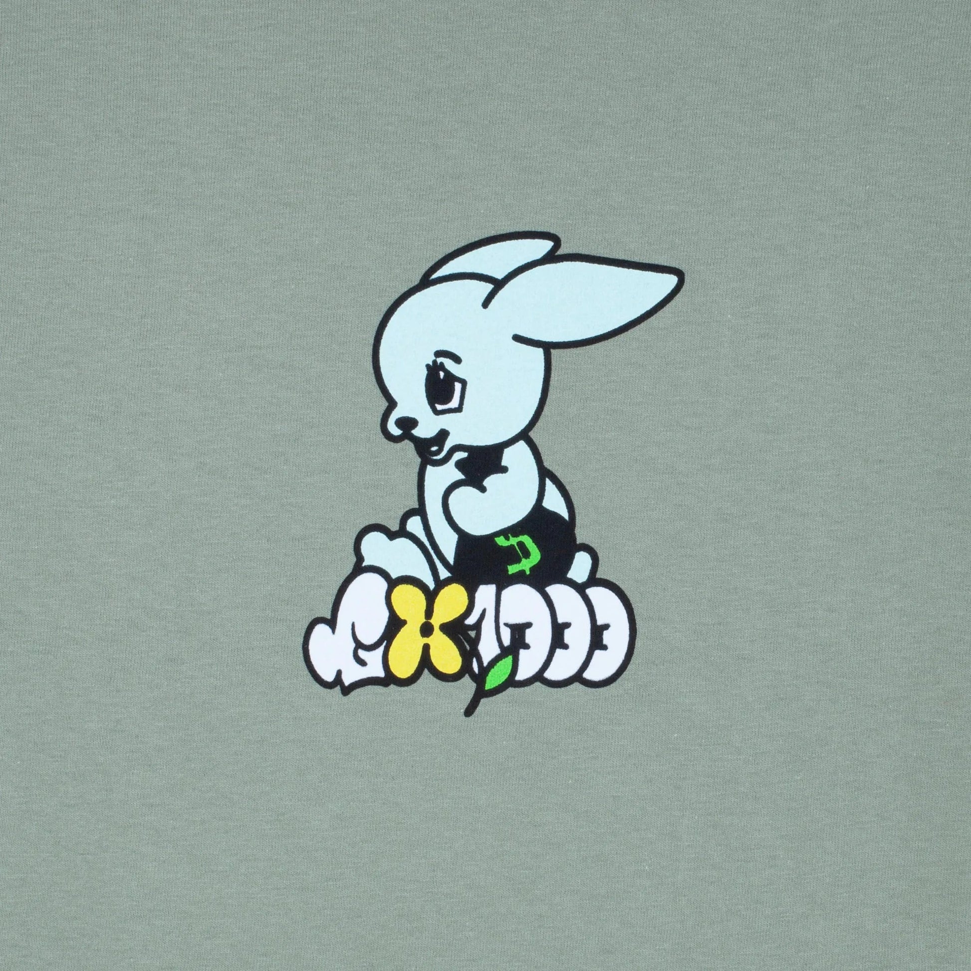 GX1000 Money Bunny Tee, cucumber - Tiki Room Skateboards - 2