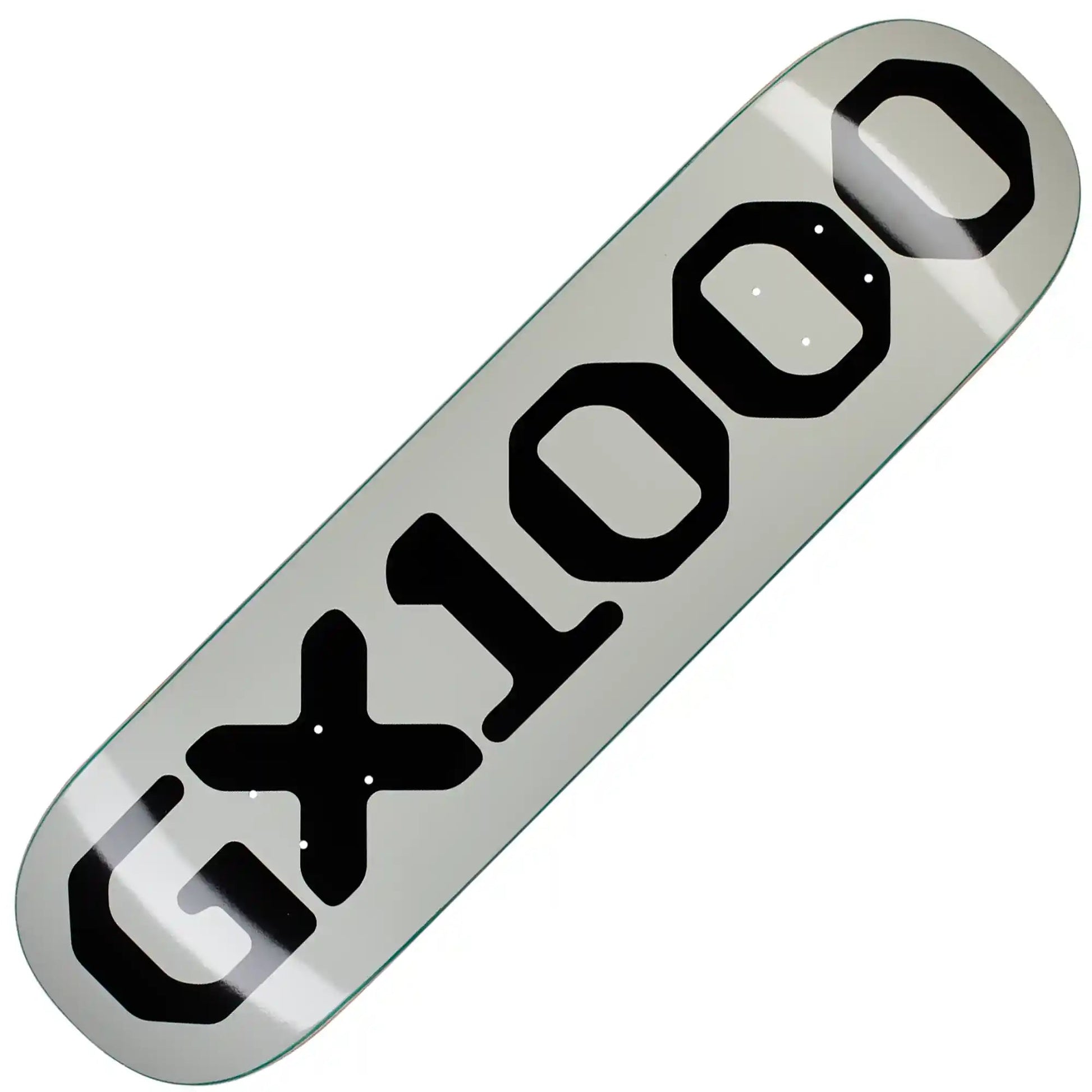 GX1000 OG Logo Deck (8.25"), grey - Tiki Room Skateboards - 1