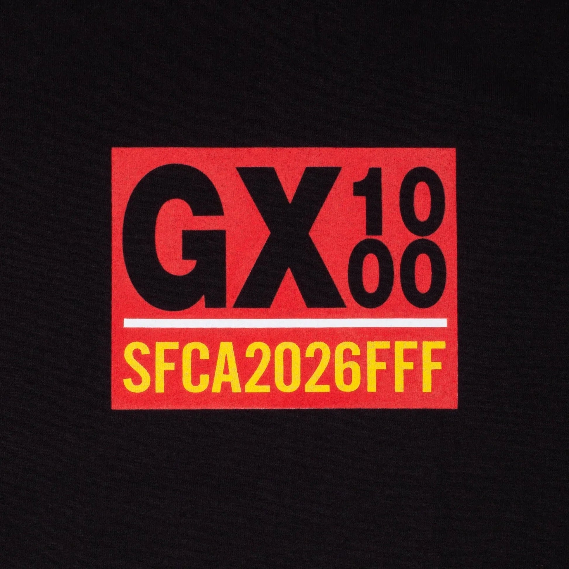 GX1000 SFCA Tee, black - Tiki Room Skateboards - 2