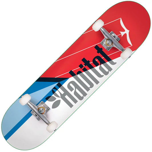 Habitat Apex Flight Complete (8.0"), red - Tiki Room Skateboards - 1