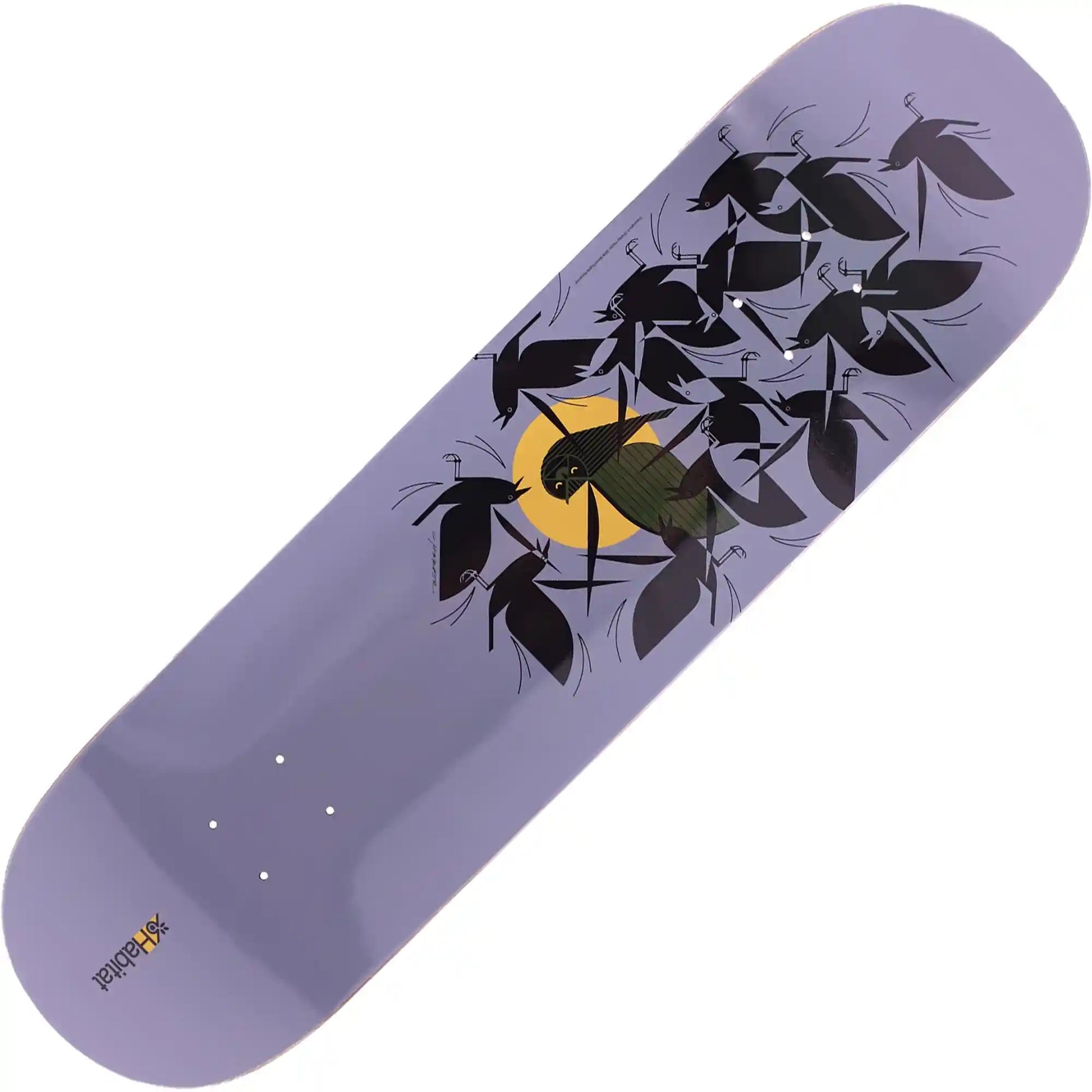 Habitat Harper Owltercation Deck (8.25") - Tiki Room Skateboards - 1