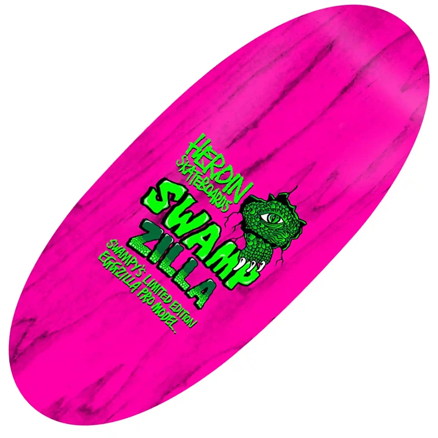 Heroin Swamp - Zilla Deck (13”) - Tiki Room Skateboards - 2