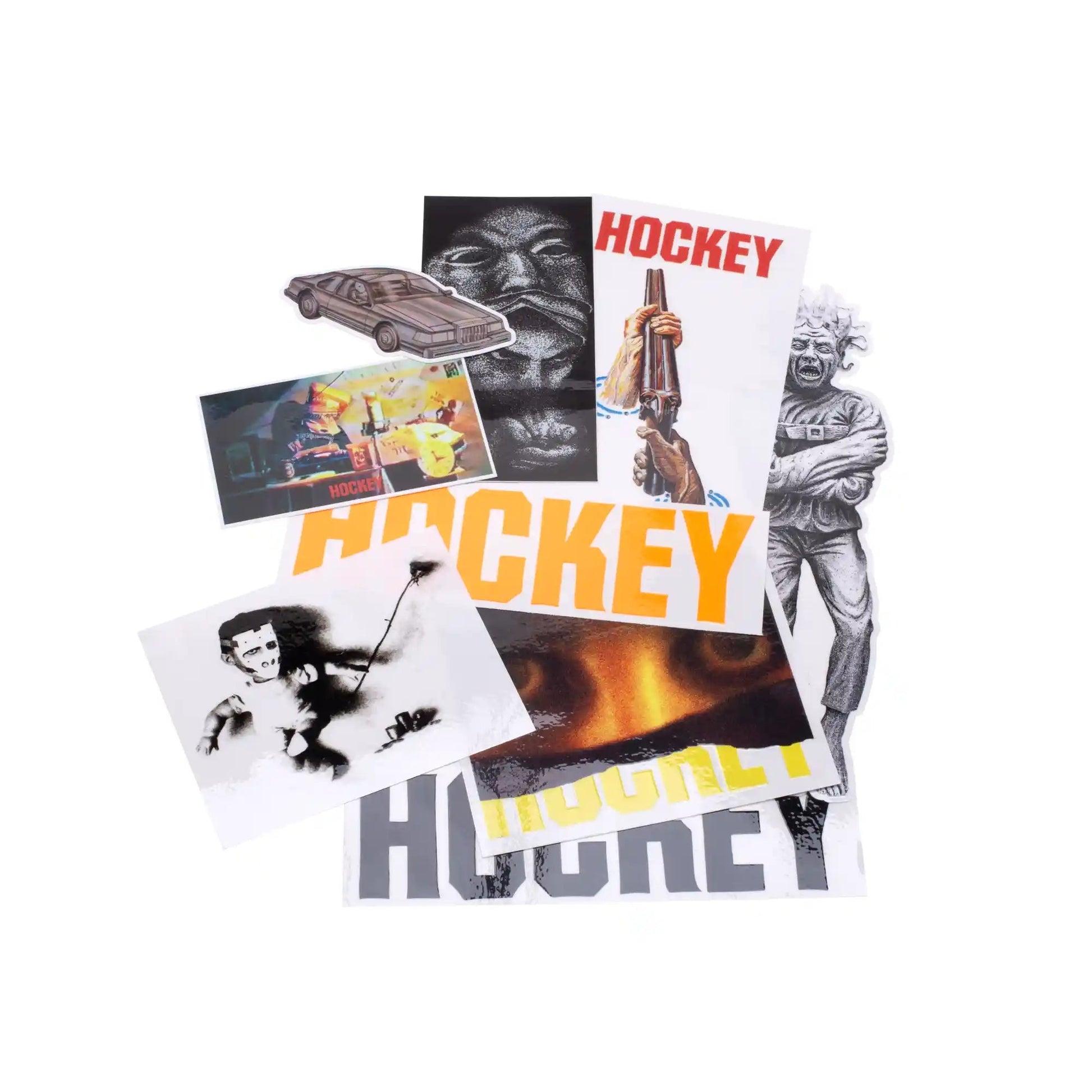 Hockey Sticker Pack Fall 24 - Tiki Room Skateboards - 1