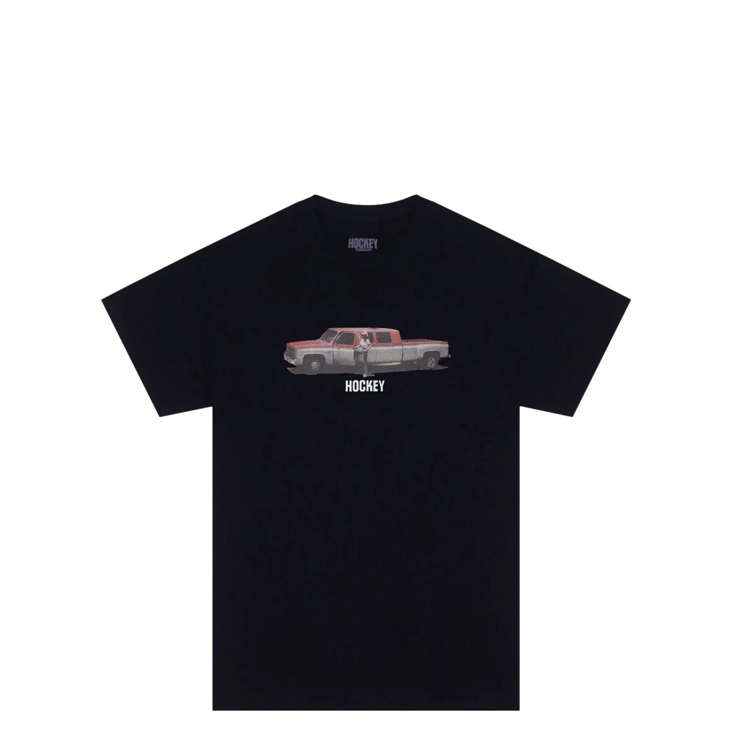 Hockey Truck The Long Way Tee, black - Tiki Room Skateboards - 1