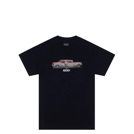 Hockey Truck The Long Way Tee, black - Tiki Room Skateboards - 1